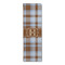 Two Color Plaid Runner Rug