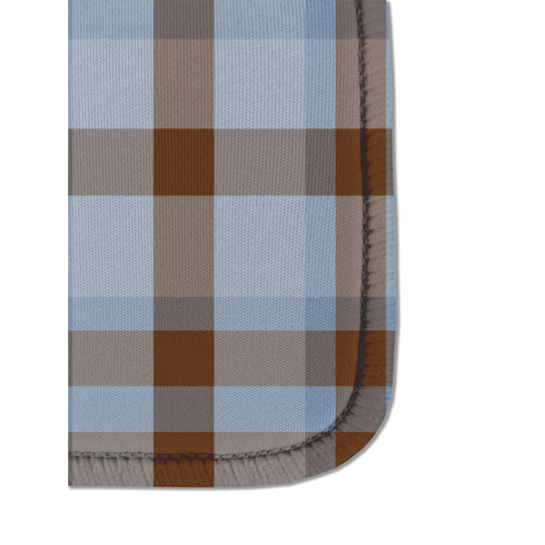 Two Color Plaid Sanitizer Holder Keychain - Detail