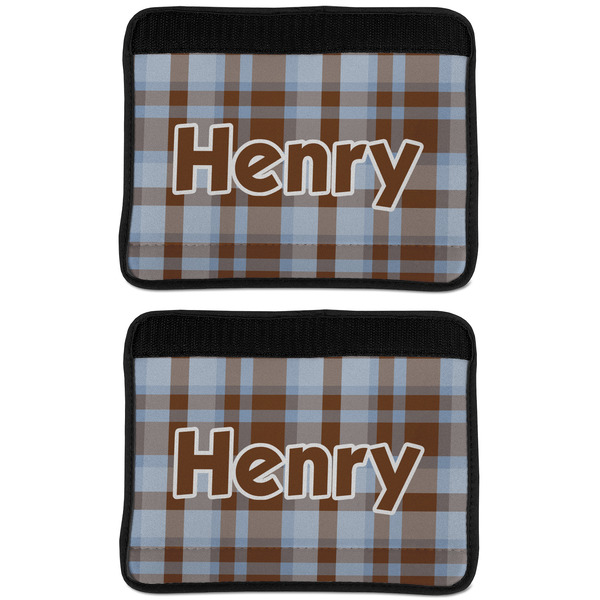 Two Color Plaid Seat Belt Cover (APPROVAL Update)