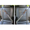 Two Color Plaid Seat Belt Covers (Set of 2 - In the Car)