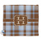 Two Color Plaid Security Blanket - Front View