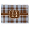 Two Color Plaid Serving Tray (Personalized)