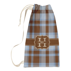 Two Color Plaid Laundry Bags - Small (Personalized)