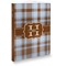 Two Color Plaid Soft Cover Journal - Main