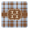 Two Color Plaid Square Decal