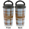 Two Color Plaid Stainless Steel Travel Cup - Apvl