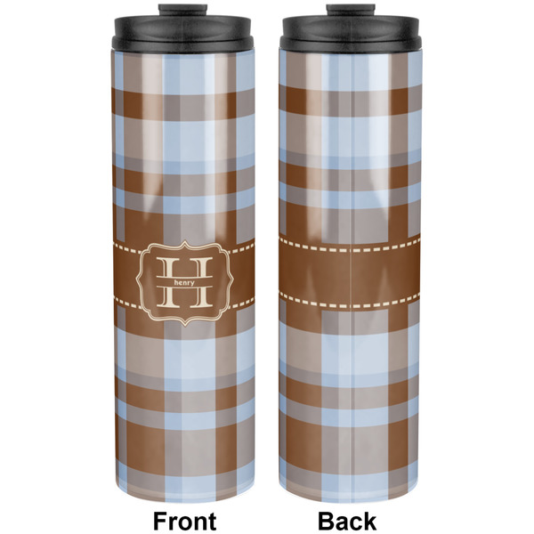 Two Color Plaid Stainless Steel Tumbler 20 Oz - Approval