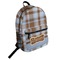 Two Color Plaid Student Backpack (Personalized)