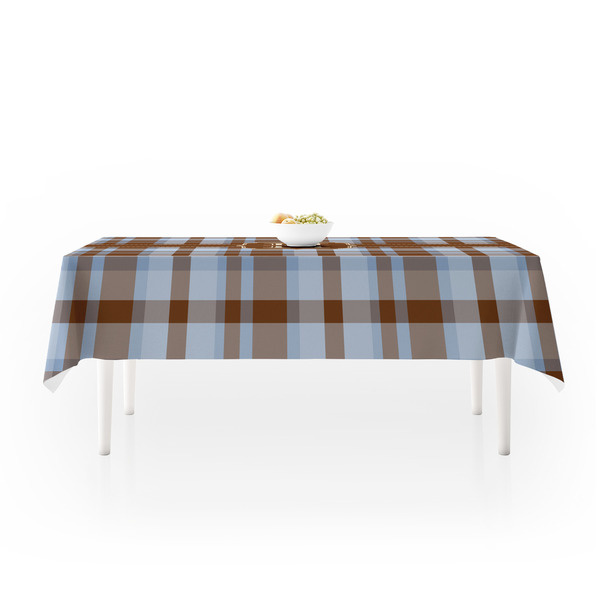 Two Color Plaid Tablecloths (58"x102") - MAIN