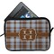 Two Color Plaid Tablet Sleeve (Small)