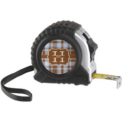 Two Color Plaid Tape Measure (Personalized)