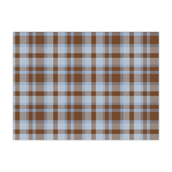Two Color Plaid Tissue Paper Sheets