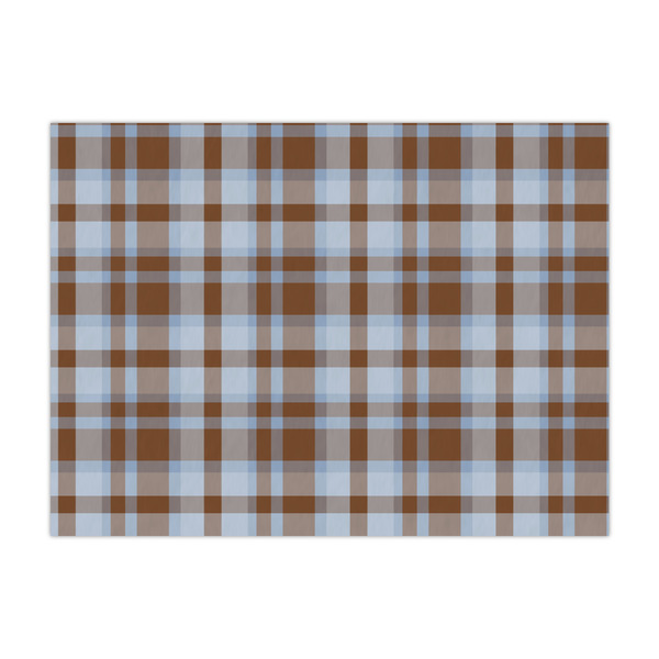 Custom Two Color Plaid Tissue Paper Sheets