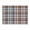 Two Color Plaid Tissue Paper - Lightweight - Large - Front