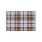 Two Color Plaid Tissue Paper Sheets - Small - Lightweight
