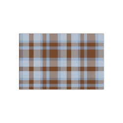Two Color Plaid Small Tissue Papers Sheets - Lightweight