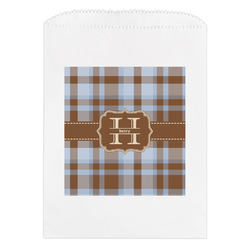 Two Color Plaid Treat Bag (Personalized)
