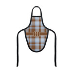 Two Color Plaid Bottle Apron (Personalized)