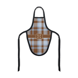 Two Color Plaid Bottle Apron (Personalized)