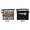 Two Color Plaid Wristlet ID Cases - Front & Back