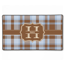 Two Color Plaid XXL Gaming Mouse Pad - 24" x 14" (Personalized)