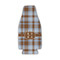 Two Color Plaid Zipper Bottle Cooler (Personalized)
