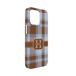 Two Color Plaid iPhone Case - Plastic - iPhone 13 Mini (Personalized)