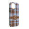 Two Color Plaid iPhone Case - Rubber Lined - iPhone 13 Pro (Personalized)
