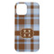 Two Color Plaid iPhone 15 Pro Max Case - Back