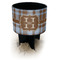 Two Color Plaid Black Beach Spiker Drink Holder (Personalized)