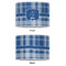 Plaid 12" Drum Lampshade - APPROVAL (Poly Film)