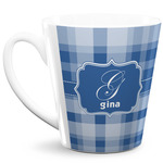 Plaid 12 Oz Latte Mug (Personalized)