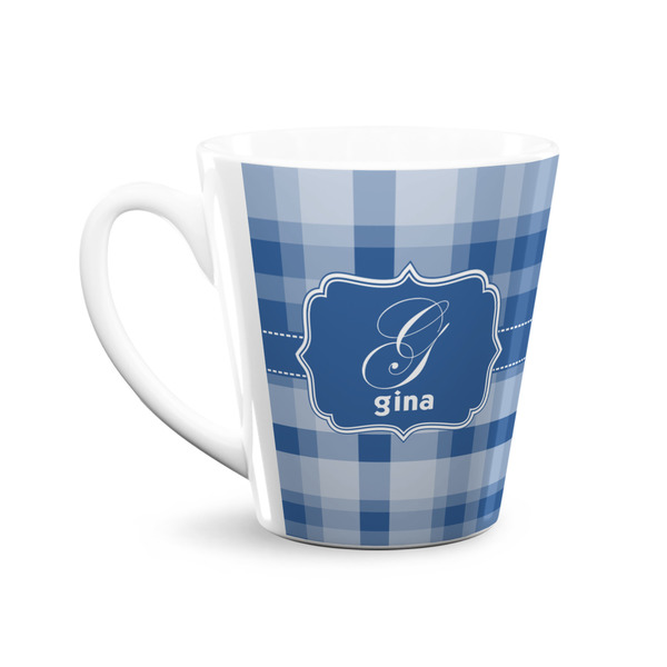Plaid 12 Oz Latte Mug - Front