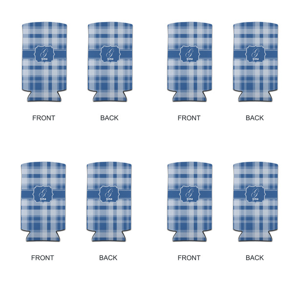 Plaid 12oz Tall Can Sleeve - Set of 4 - APPROVAL