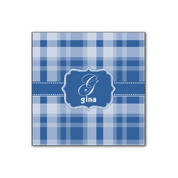 Plaid Wood Print - 12x12 (Personalized)