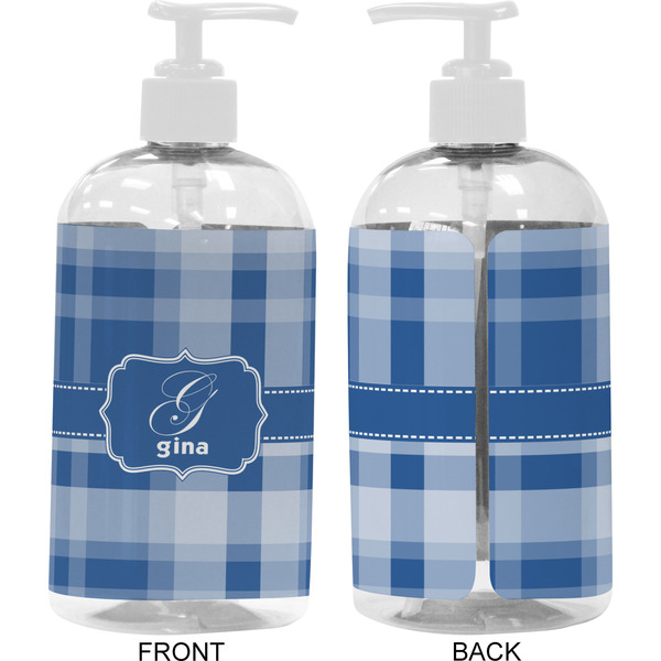 Plaid 16 oz Plastic Liquid Dispenser- Approval- White