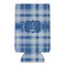 Plaid 16oz Can Sleeve - FRONT (flat)