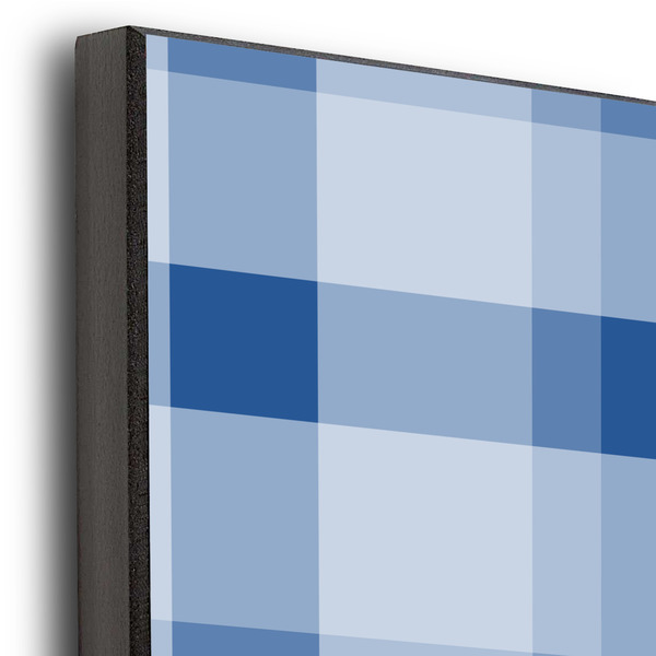 Plaid 20x24 Wood Print - Closeup