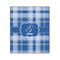 Plaid Wood Print - 20x24 (Personalized)