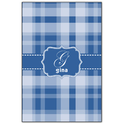 Plaid Wood Print - 20x30 (Personalized)
