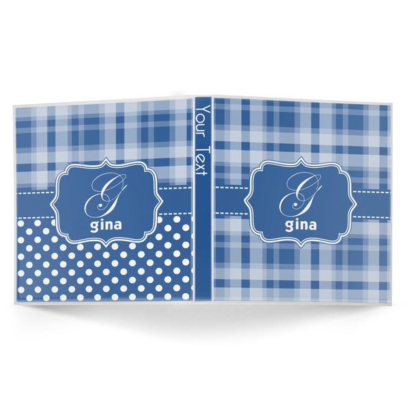 Plaid 3-Ring Binder Approval- 1in