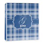 Plaid 3-Ring Binder - 1 inch (Personalized)