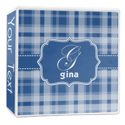Plaid 3-Ring Binder - 2 inch (Personalized)