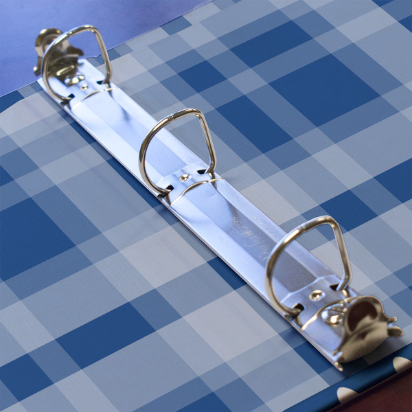 Plaid 3 Ring Binders - Full Wrap - 1" - DETAIL