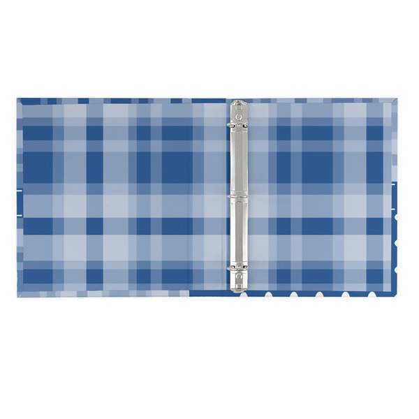 Plaid 3 Ring Binders - Full Wrap - 1" - OPEN INSIDE