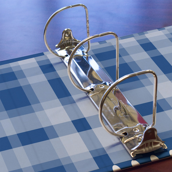 Plaid 3 Ring Binders - Full Wrap - 3" - DETAIL
