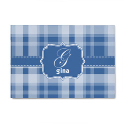 Plaid 4' x 6' Indoor Area Rug (Personalized)
