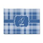 Plaid 4' x 6' Patio Rug (Personalized)