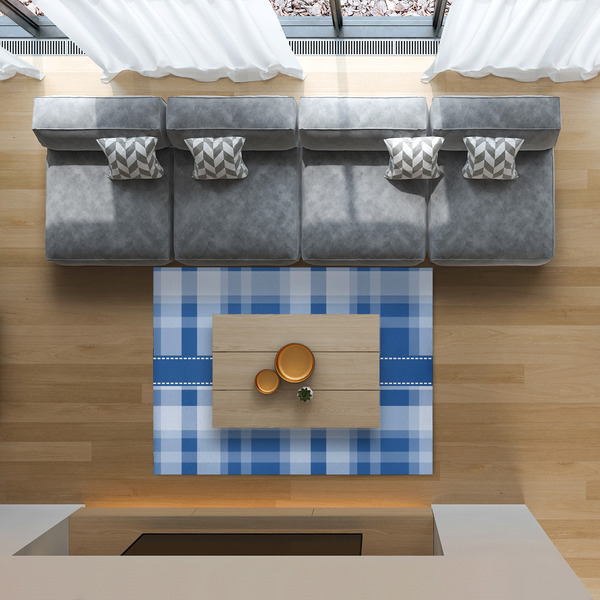 Plaid 5'x7' Indoor Area Rugs - IN CONTEXT