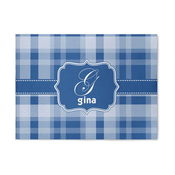 Custom Plaid Area Rug (Personalized)